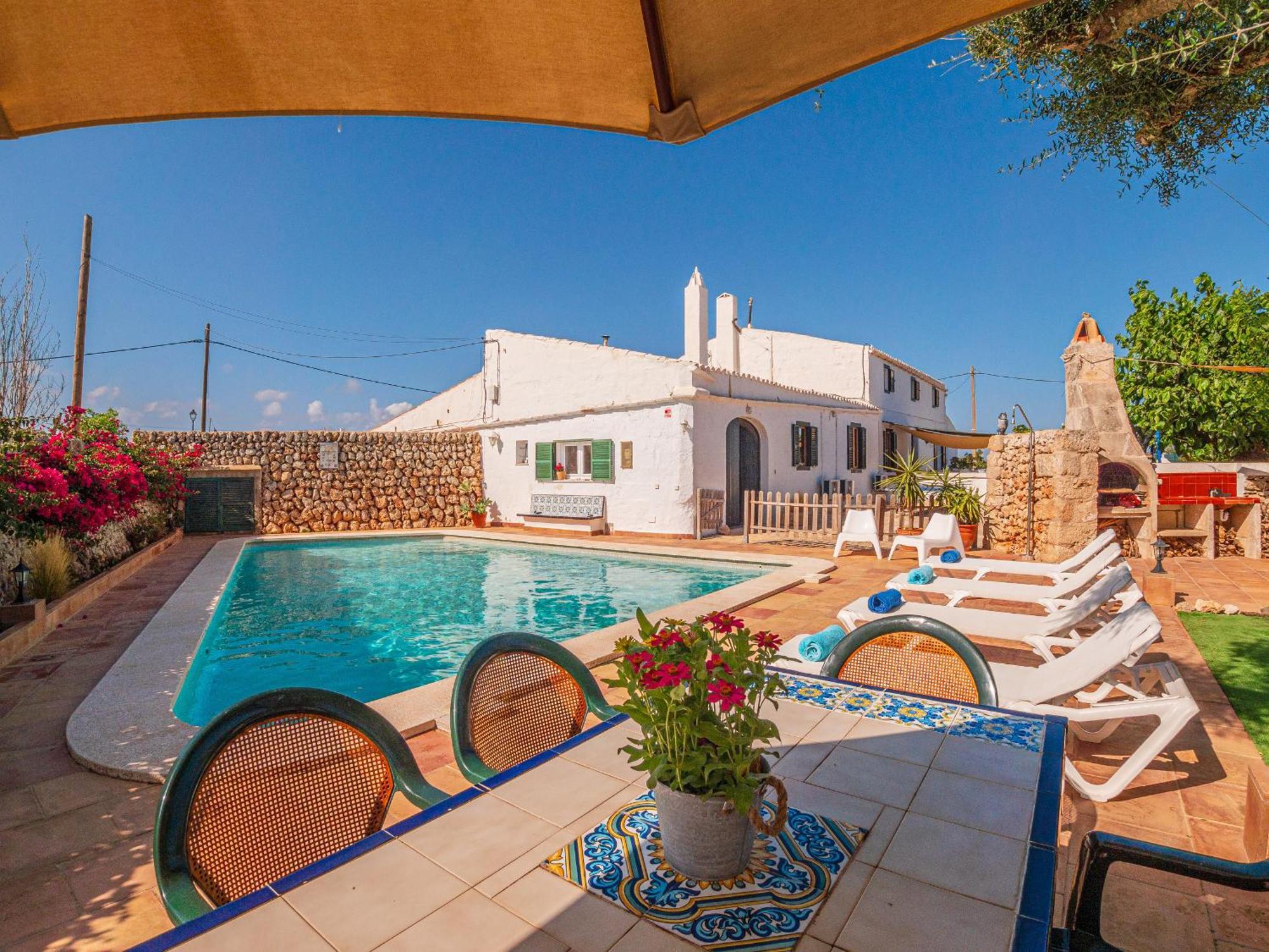 סנט קלימנט Casa Rural Menorquina Con Piscina Y Barbacoa מראה חיצוני תמונה